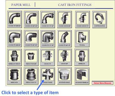 Diagram from a paper mill