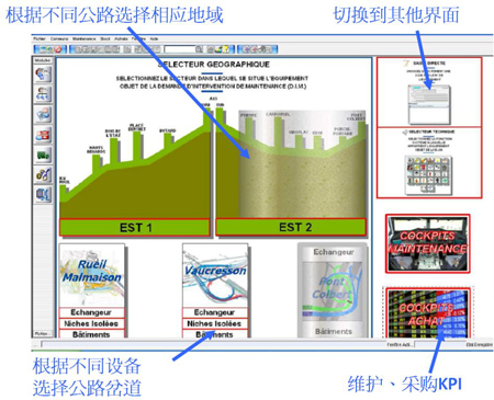 高速公路养护企业图形化界面